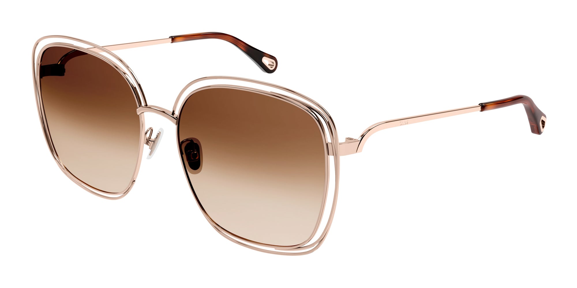 Chloe CH0077SK Women's Sunglasses - UV Protection, Polarized Lenses, Fashionable Design for Outdoor Activities, Driving, and Beach Vacations