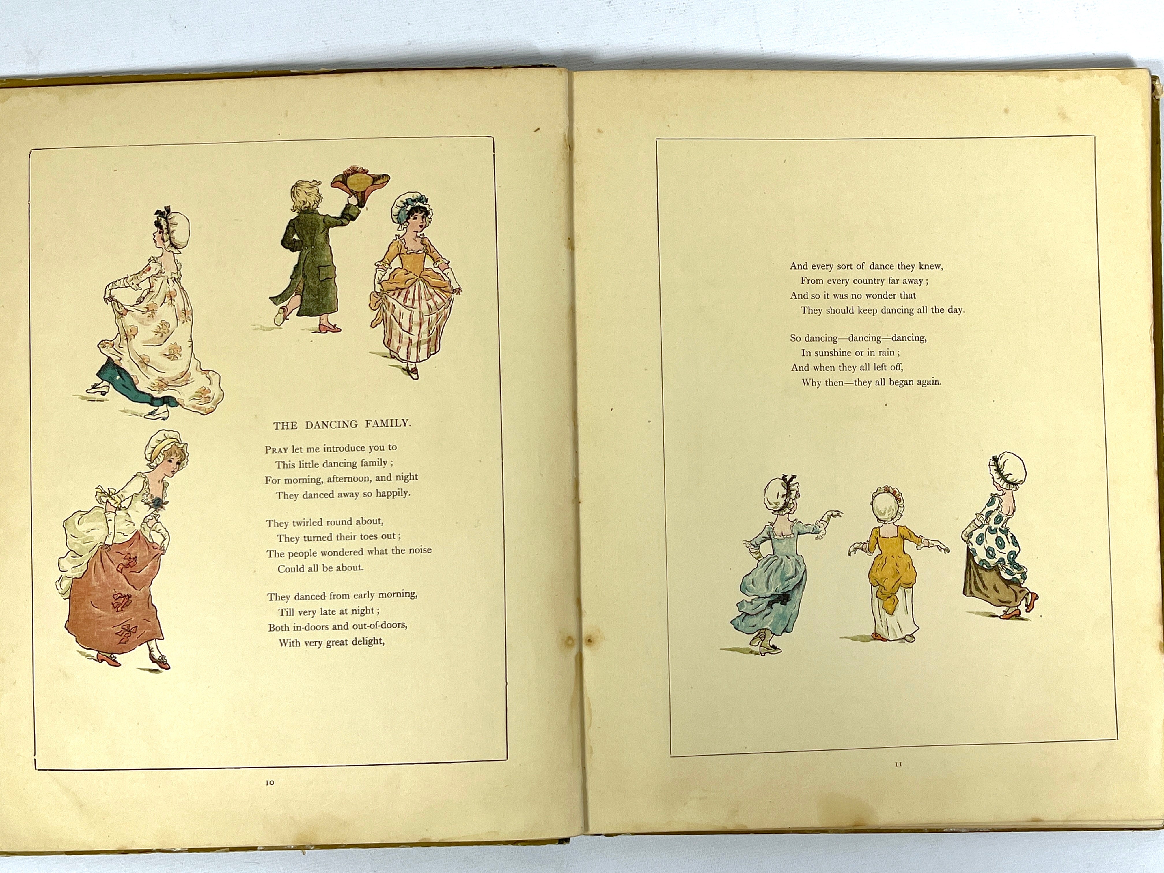 Marigold Garden: Pictures and Rhymes by Kate Greenway - Hardcover Classic Children's Book for Storytime, Nursery Decor & Gift Giving