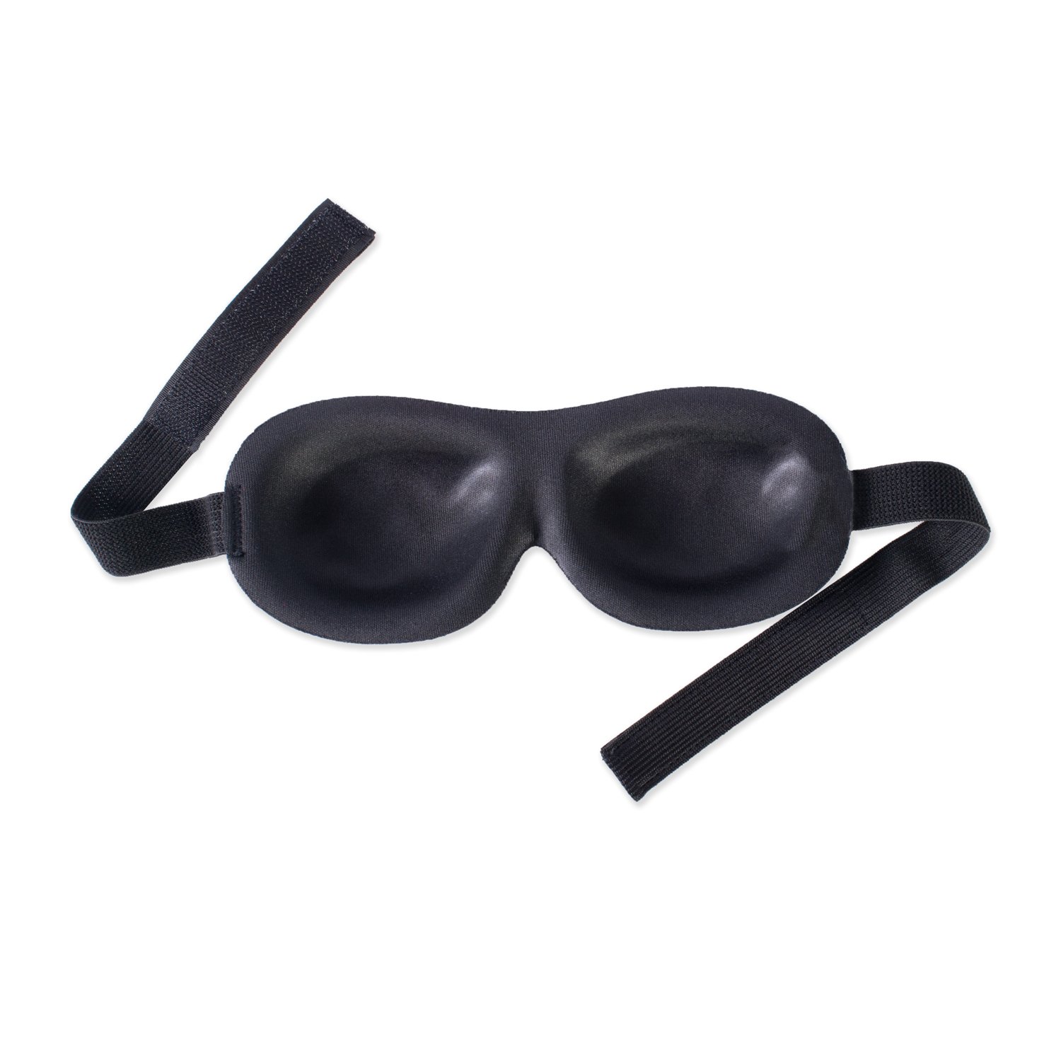 Bucky Ultralight Travel & Sleep Chevron Eye Mask - Soft Blackout Sleep Mask for Airplane, Nap & Meditation - Violet, One Size