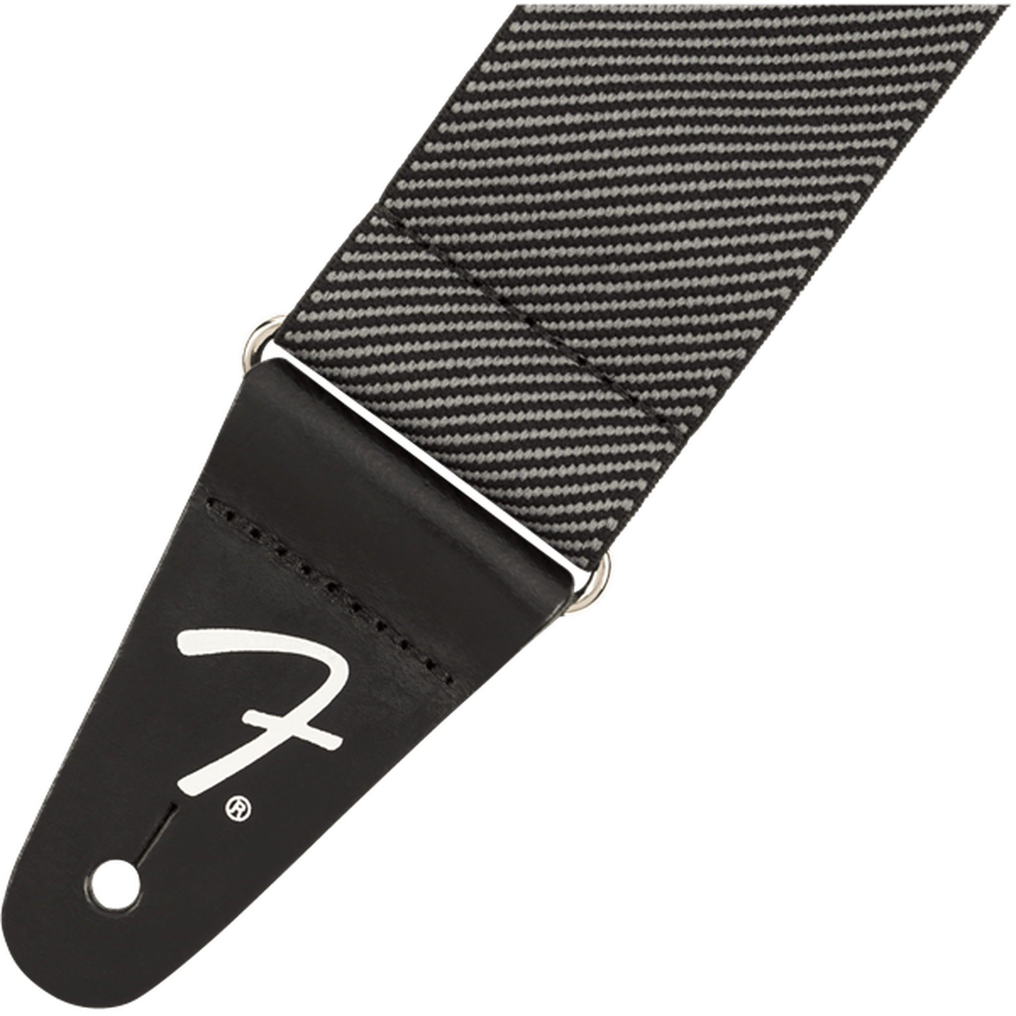 Fender Weightless Guitar Strap - Grey Tweed Design for Electric & Acoustic Guitars - Comfortable & Adjustable for Long Playing Sessions