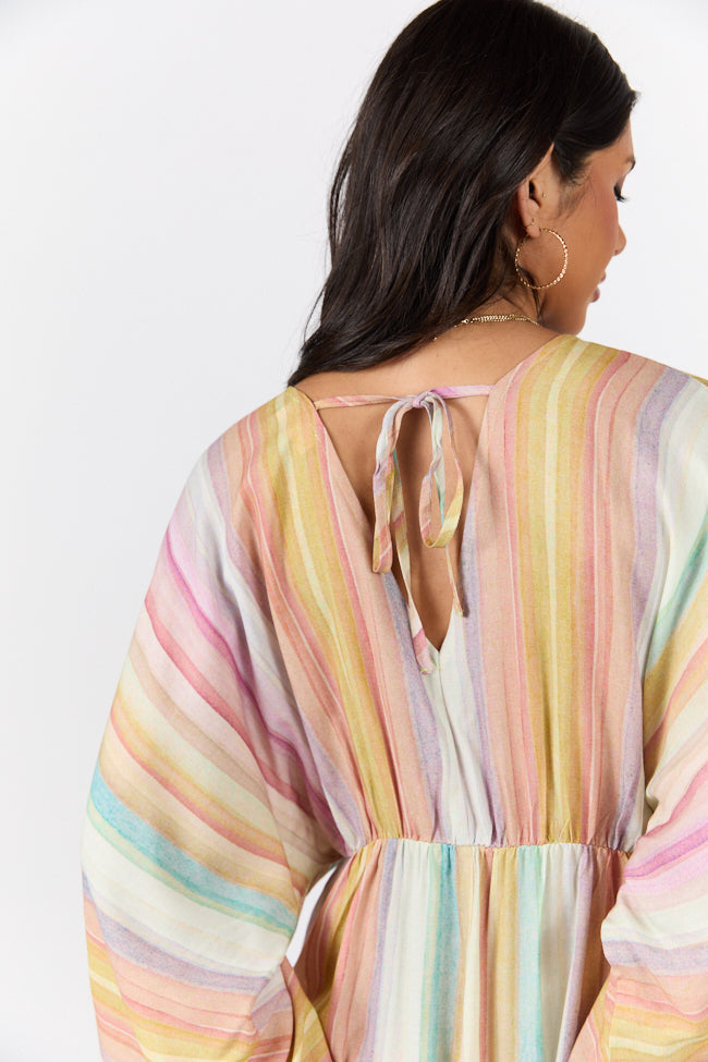 Watercolor Print Romper for Women - Floral Summer Jumpsuit with Pockets | Perfect for Beach Vacations, Music Festivals & Casual Outings