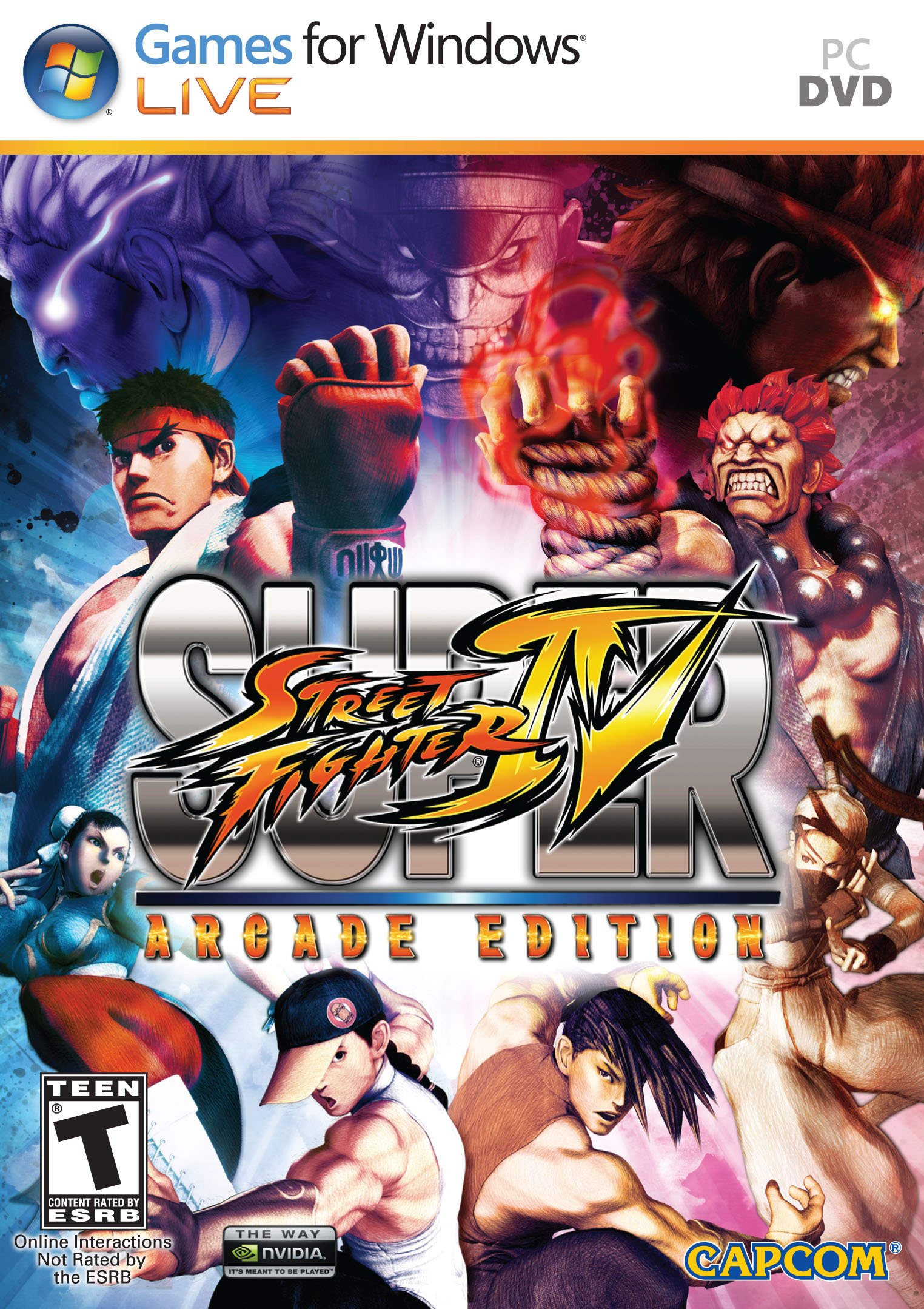 Super Street Fighter IV Arcade Edition for PC - Fighting Game with Online Multiplayer | Perfect for Gaming Tournaments & Home Entertainment
