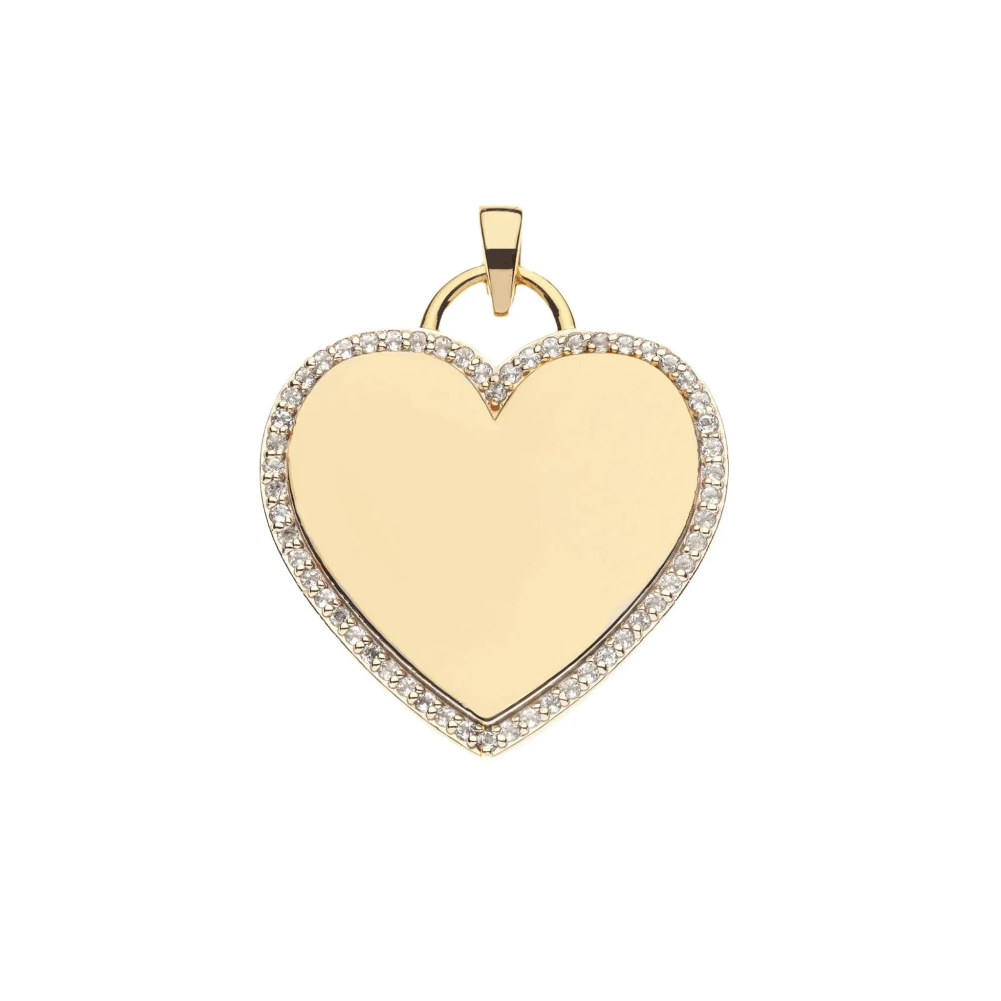 Jane Win Never Enough LOVE Heart Pendant Necklace - Sterling Silver Dainty Jewelry for Women - Perfect Gift for Valentine's Day, Anniversary & Romantic Occasions