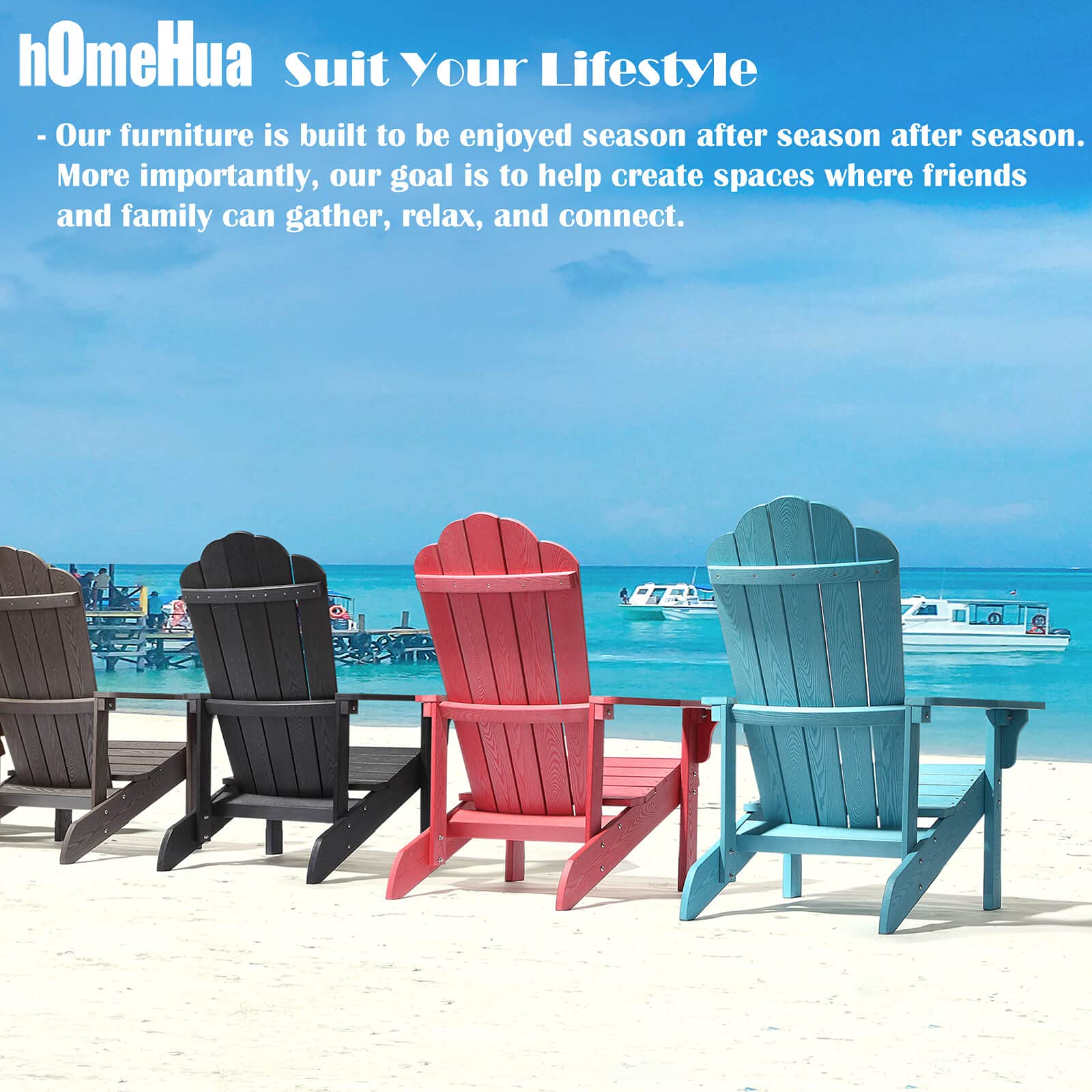 **Weather-Resistant Hard Plastic Adirondack Chair with Cup Holder – Easy to Assemble & Maintain – Comfortable Outdoor Chair for Patio, Backyard, Deck & Fire Pit – Gray – Perfect for Relaxing, Lounging & Entertaining Outdoors**