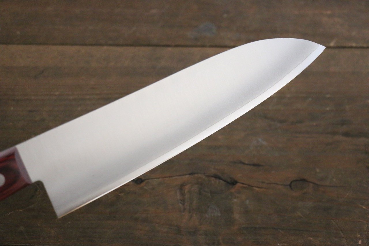 Premium Kanetsune VG2 Gyuto Chef Knife 180mm - High Carbon Stainless Steel Blade with Pakka Wood Handle - Perfect for Sushi, Meat Slicing & Professional Kitchen Use