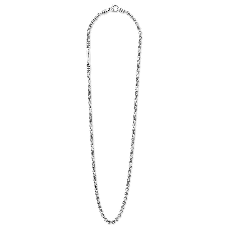 4mm Double Link Chain Necklace for Women - Elegant Layering Jewelry for Everyday Wear & Special Occasions