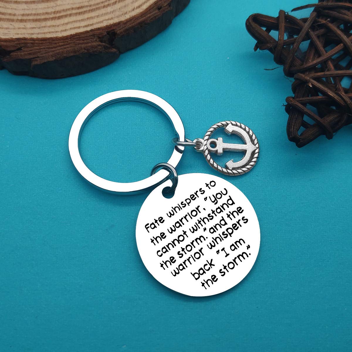Inspirational Keychain Gifts for Women & Men - Motivational Present for Friends, Family, Christmas, Birthday & Graduation - Perfect for Daily Encouragement & Office Decor