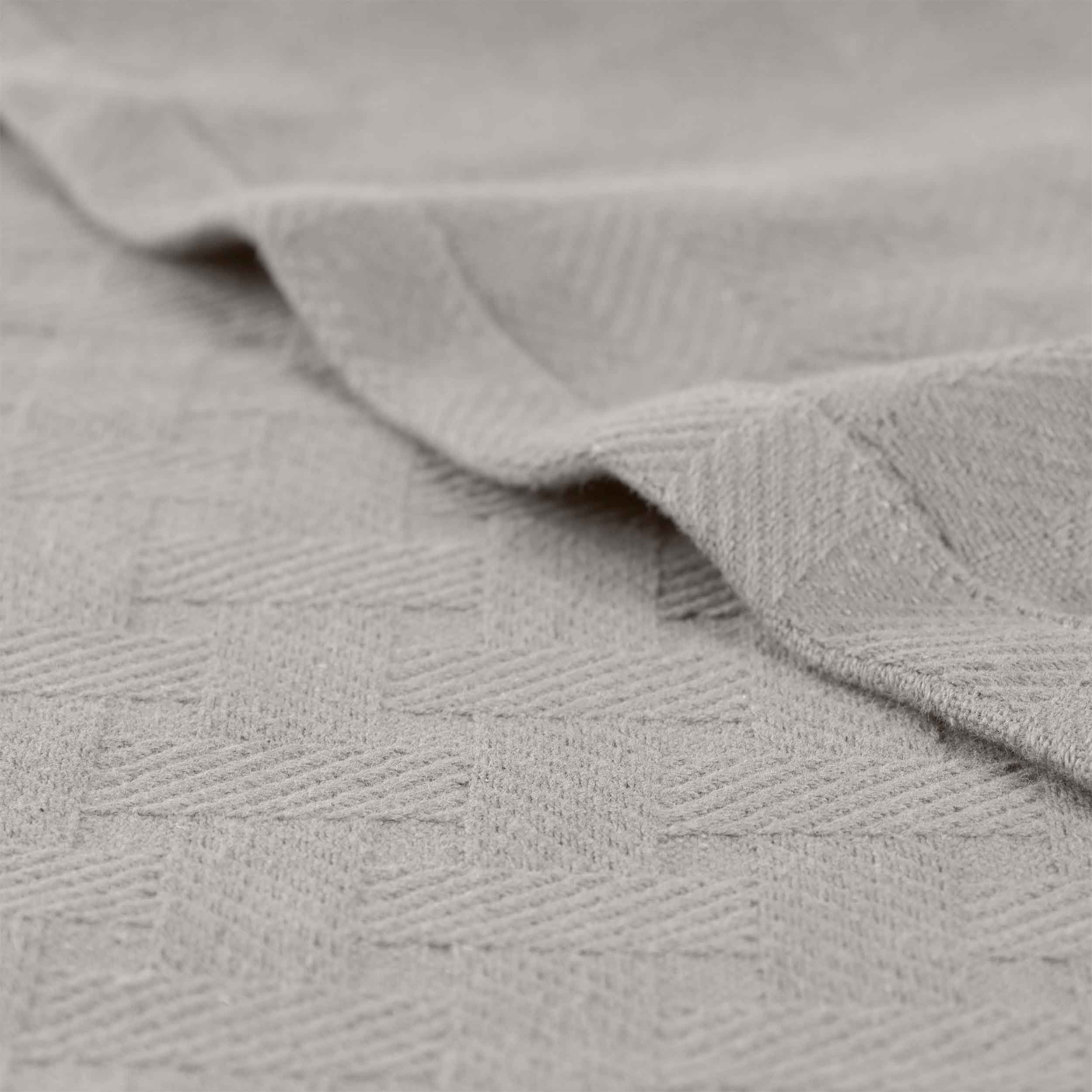 Soft Basketweave All-Season Cotton Bed Blanket & Sofa Throw - Lightweight Breathable Blanket for Bedroom, Living Room, Travel and Outdoor Use