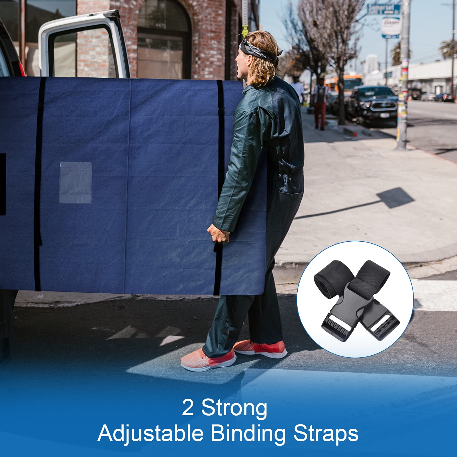 Heavy Duty Tie Down Straps 2 Pack (1