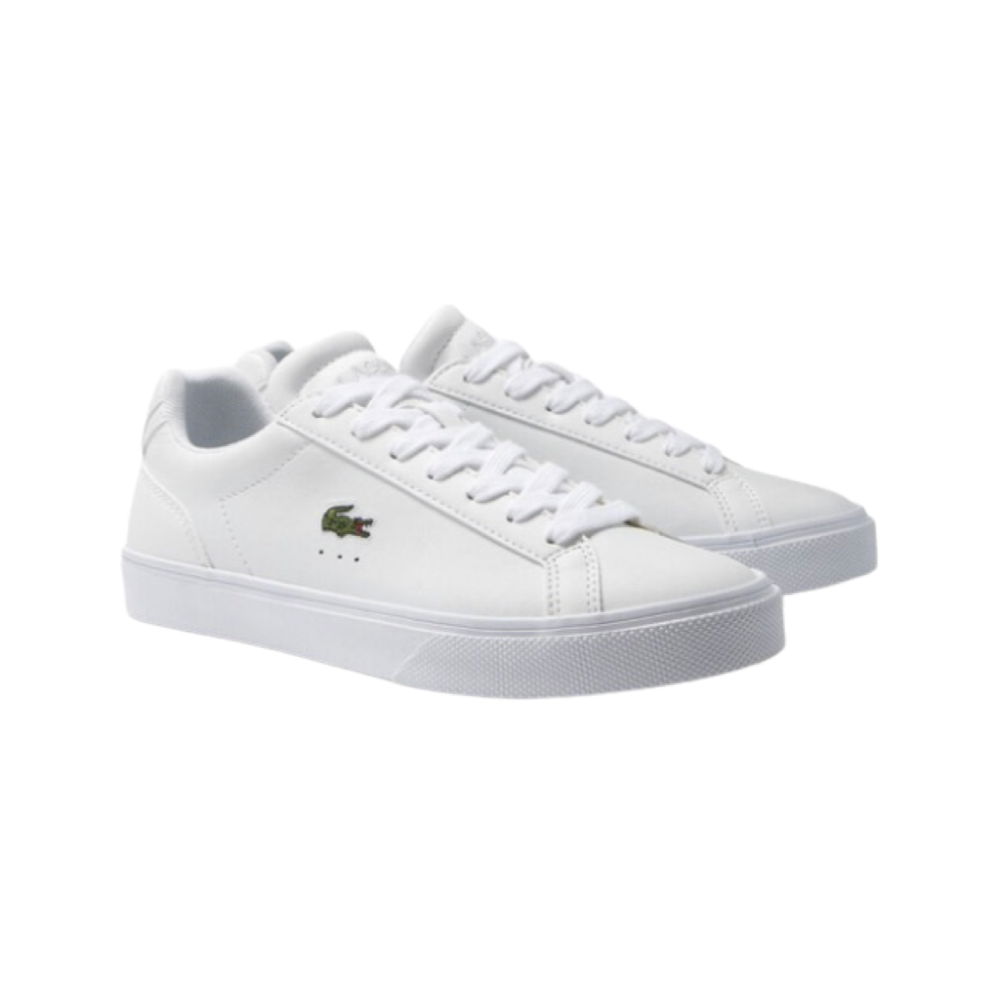 Lacoste Lerond Pro BL 231 White Green Tennis Shoes - Men's Casual Sneakers for Sports & Everyday Wear