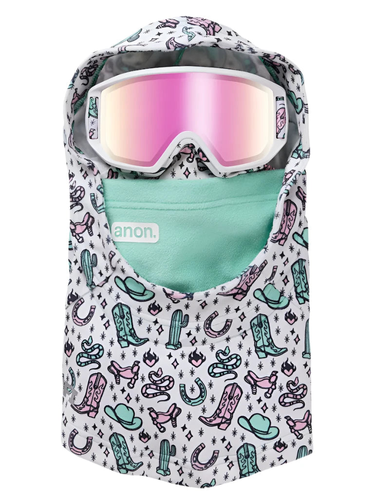 Anon Junior's MFI Certified Snowboard Helmet Hood - Warm & Comfortable for Kids - Perfect for Skiing, Snowboarding & Winter Sports