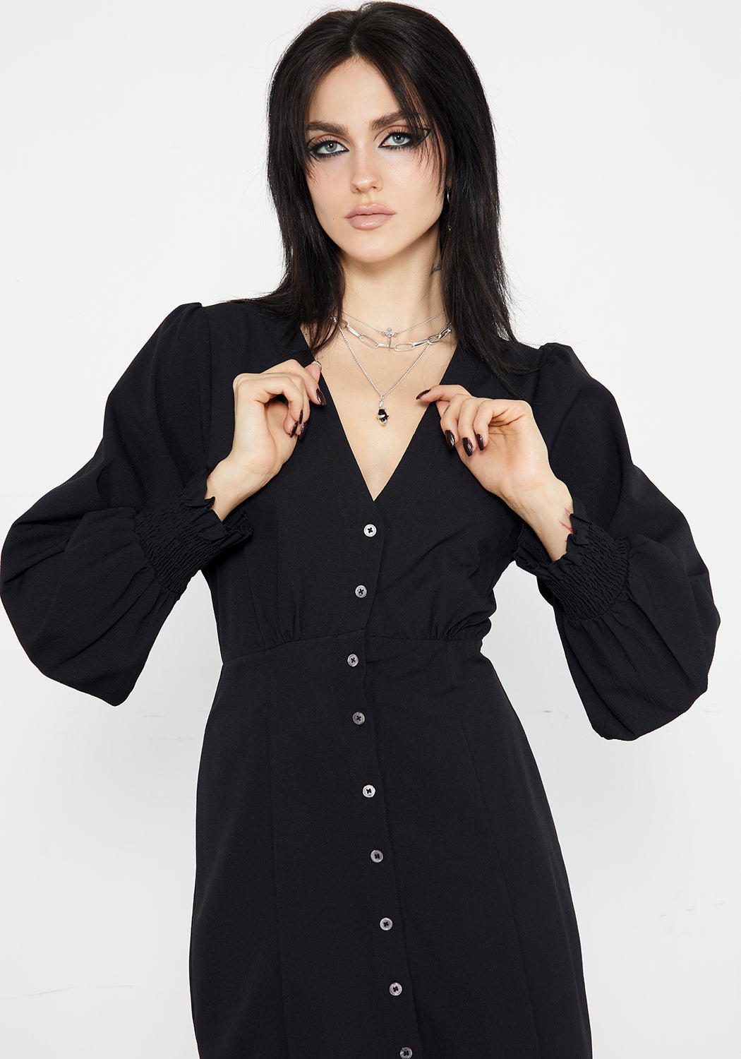 Stylish Cora Button Up Midaxi Dress for Women - Elegant Casual & Office Wear - Perfect for Summer Outings & Special Occasions