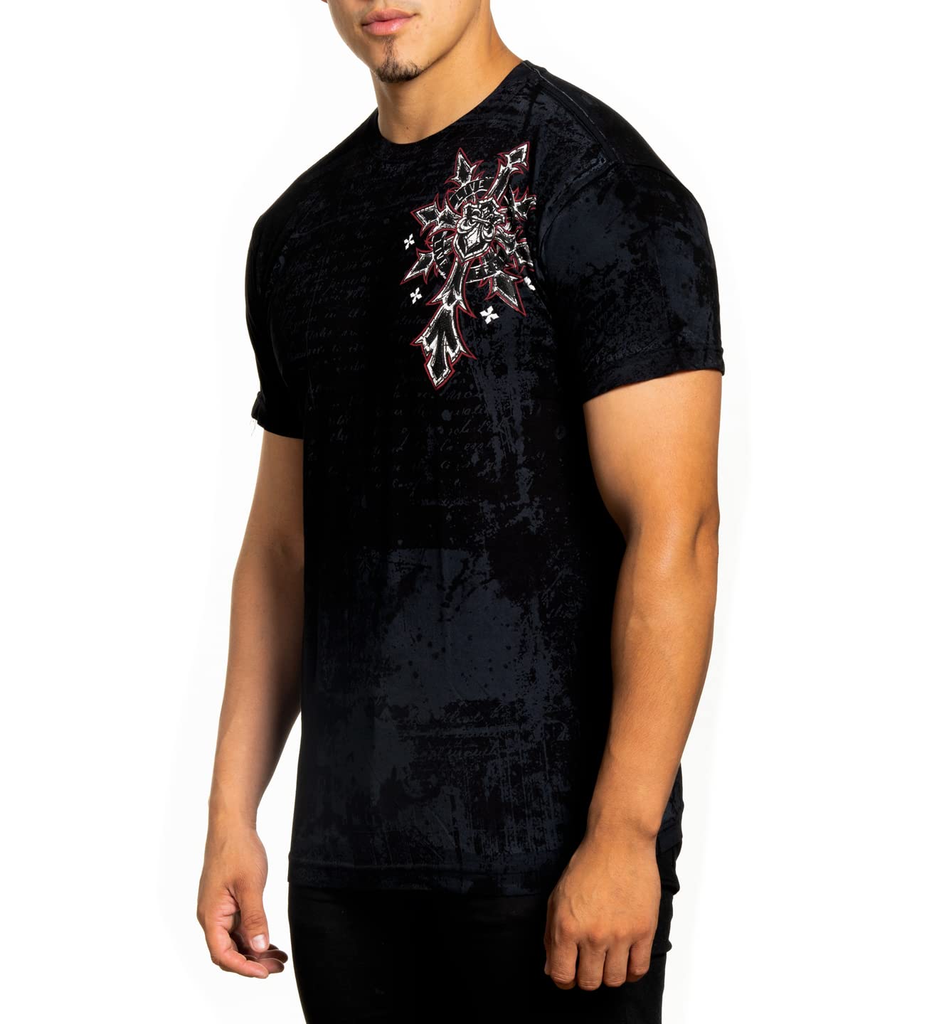 Affliction Men's Core Classic T-Shirts | Premium Cotton Graphic Tees for Casual Wear & Street Style | Gym, Outdoors, Everyday Fashion