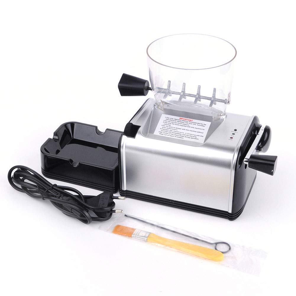 Electric Cigarette Injector Machine - Automatic Tobacco Rolling & Stuffing Maker for DIY Cigarettes | Perfect Gift for Men, Father's Day & Christmas | Home, Travel & Outdoor Use