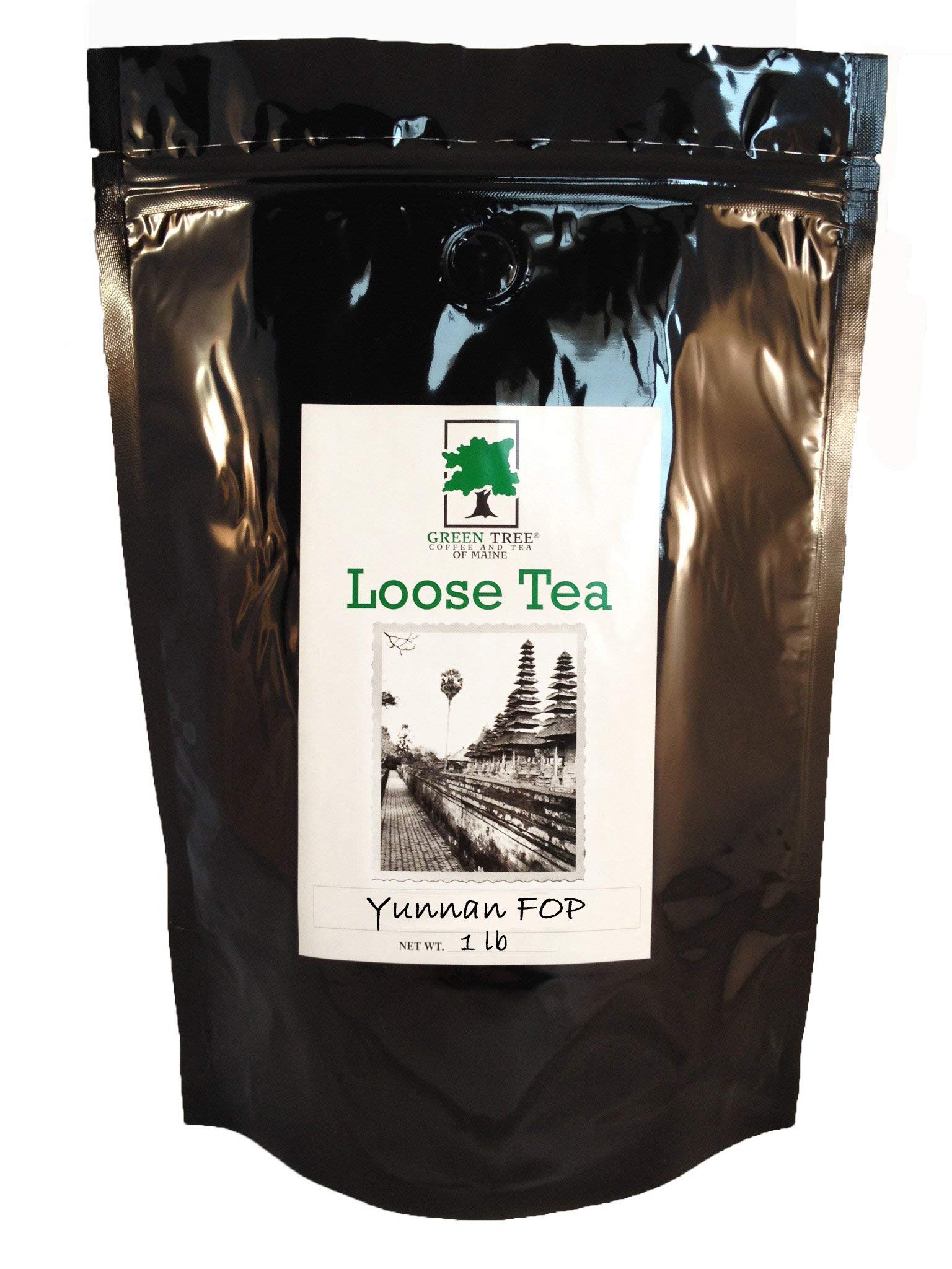 Premium Yunnan Loose Leaf Black Tea - 1 lb Bag | Authentic Chinese Tea for Daily Brewing, Gifts & Relaxation