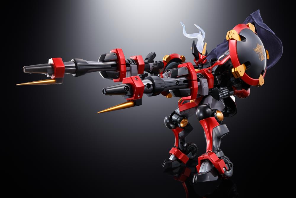 Bandai Soul of Chogokin GX-46R Dygenguar & Aussenseiter Super Robot Wars OG Action Figure - Collectible Anime Robot Model for Display & Gaming Enthusiasts