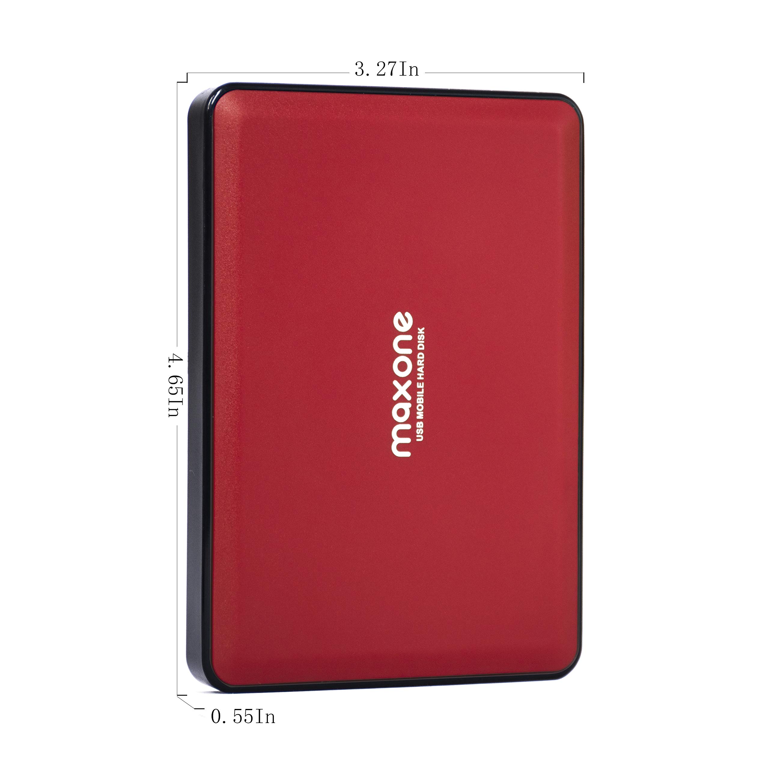 Maxone 160GB Portable External Hard Drive USB 3.0 - 2.5