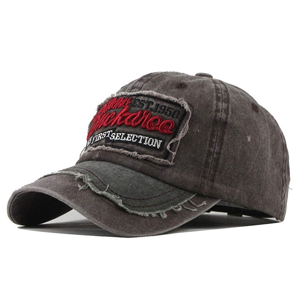 Discount Baseball Cap - Black Embroidered Dad Hats for Men & Women with Adjustable Strap, Logo Printed Street Style Trucker Hat | Perfect for Casual Wear, Outdoor Activities & Sports Events