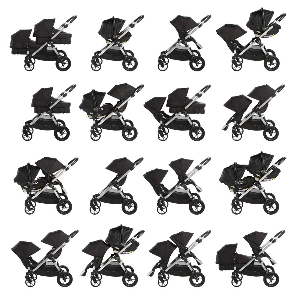 Baby Jogger City Select Single Stroller - Lightweight Aluminum Frame in Silver Carbon | Perfect for Urban Walking, Jogging & Everyday Use with Baby