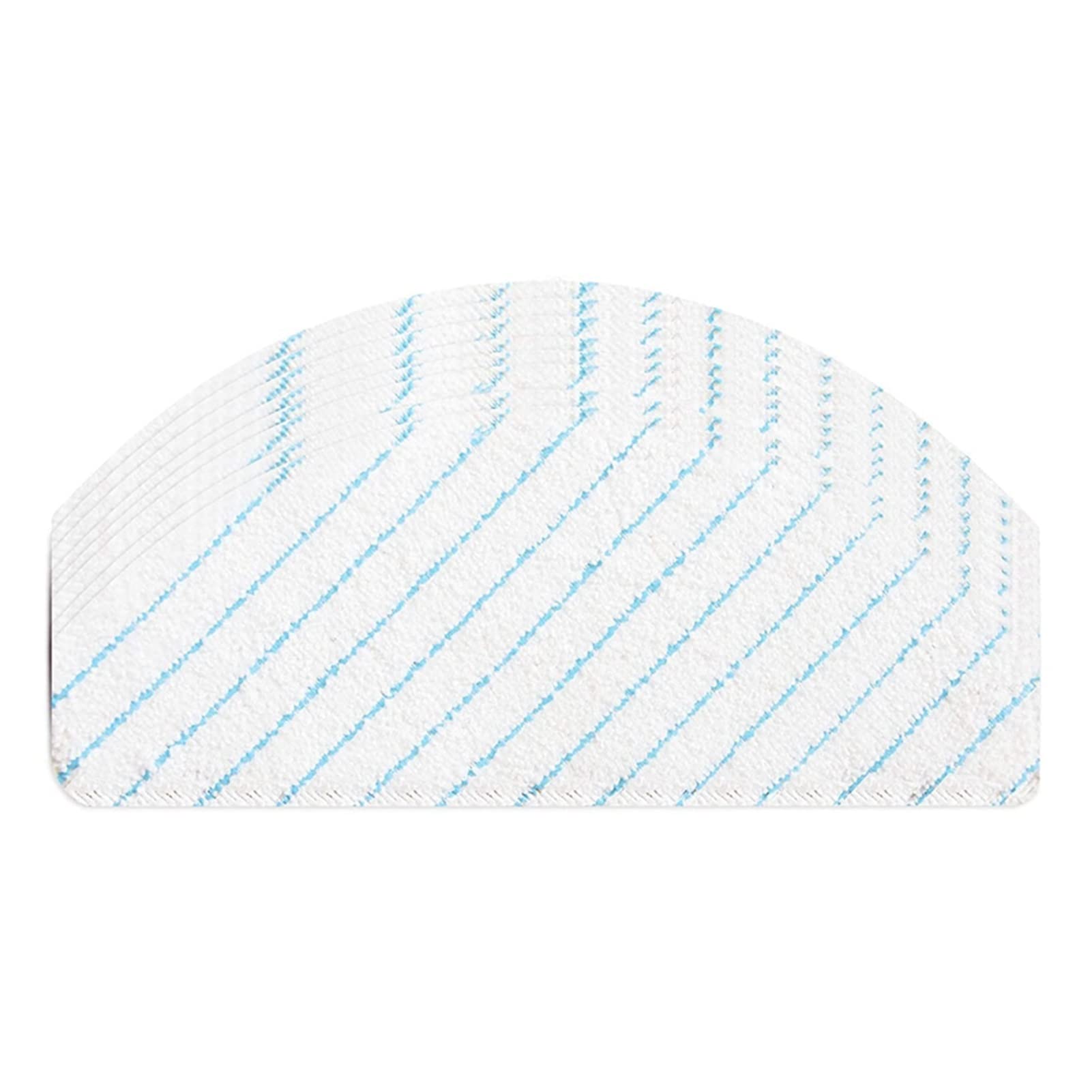 100 Pack Disposable Mop Pads for Ecovacs Deebot Ozmo T8 AIVI Robot Vacuum - Plum Color | Washable & Reusable Cleaning Cloth for Hardwood Floors, Tile & Laminate | Perfect for Daily Mopping & Deep Cleaning