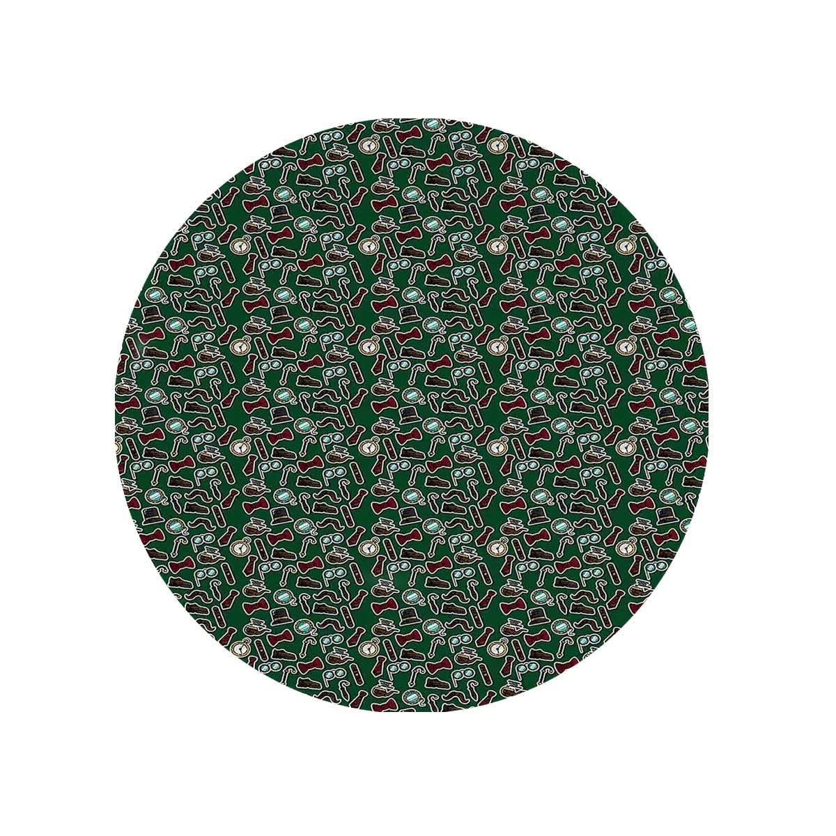 Round Mouse Pad Set of 2 - Non-Slip Desk Mat for Wireless Mouse, Small Cute Office Accessory, Portable Home & Work Computer Mousepad (7.9x7.9x0.12 inches) - Perfect for Gaming, Office Work & Laptop Use