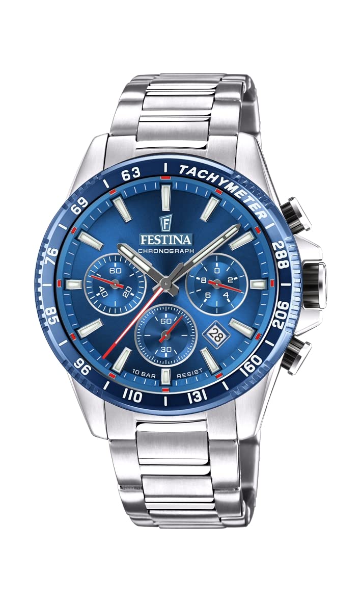 Festina Sport Watch F20560/3 - Waterproof Chronograph for Men - Perfect for Running, Swimming & Outdoor Activities