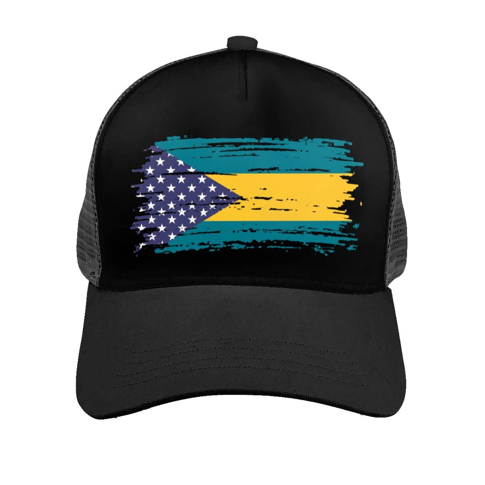 DARLEKS Mesh Trucker Hats for Men & Women - Breathable Snapback Dad Hat with Adjustable Strap - Outdoor Baseball Cap for Hip Hop, Running, Hiking, and Casual Wear