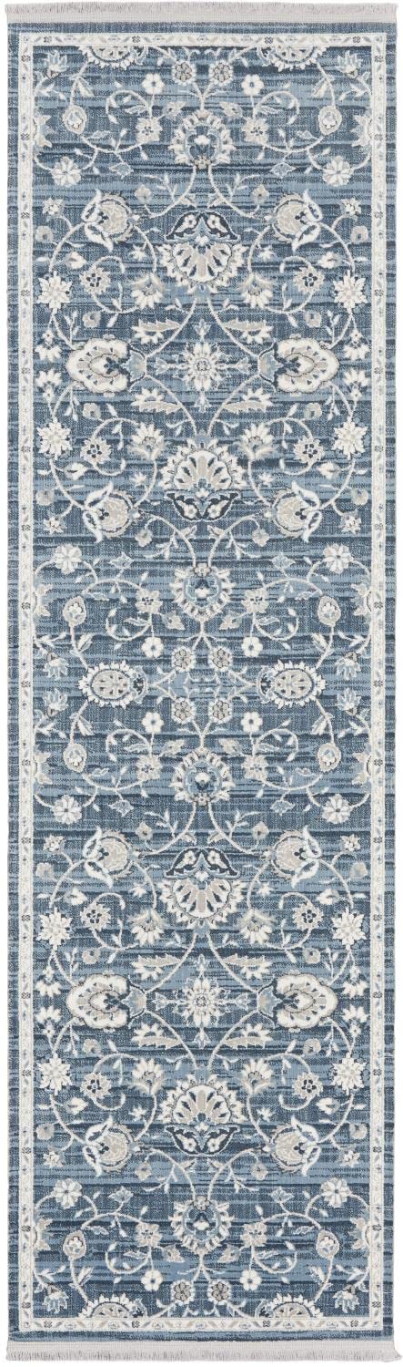 Nourison Lennox Blue/Ivory 2'2