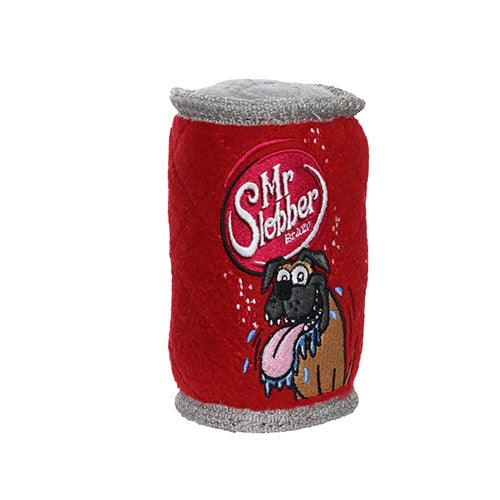 Tuffy® Mr. Slobber Soda Can - Durable Dog Toy for Aggressive Chewers, Interactive Pet Chew Toy for Large Dogs - Perfect for Playtime, Training & Dental Health