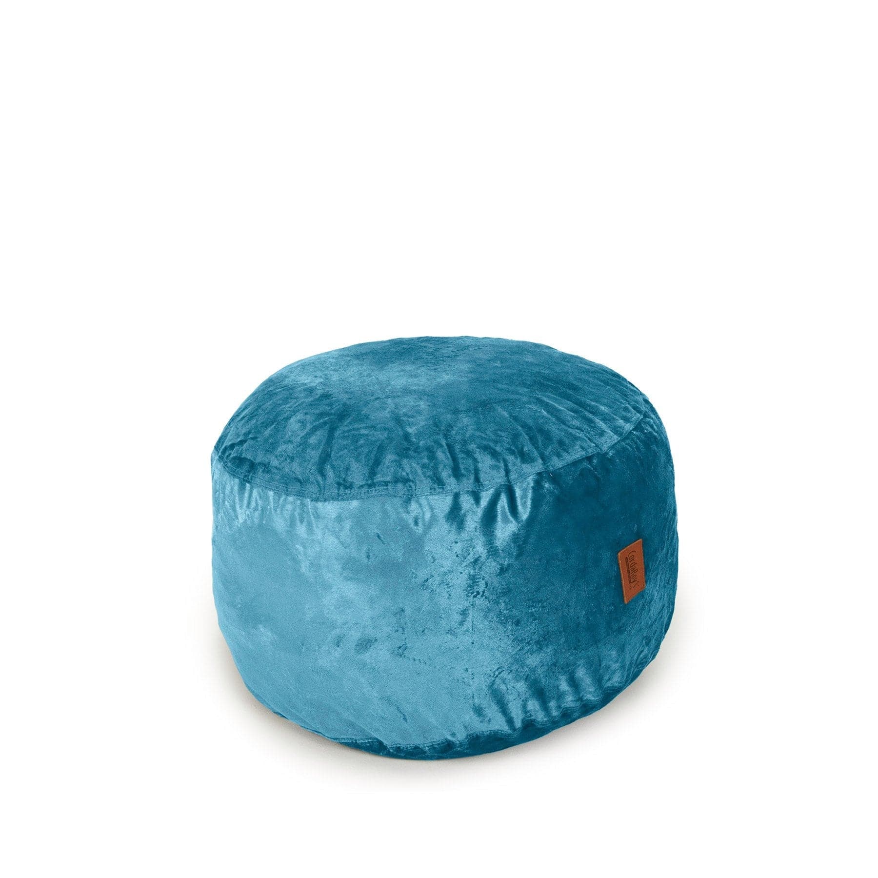 Plush Fur Pouf Footstool - Soft & Cozy Ottoman for Living Room, Bedroom, or Nursery - Perfect for Relaxing, Decorating, and Extra Seating