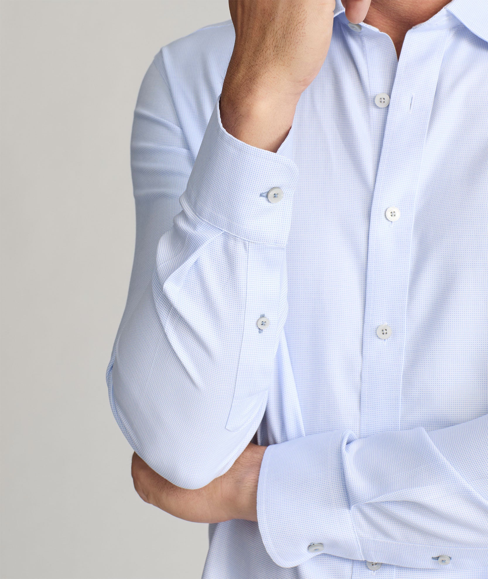 Italian Wrinkle-Free Douglas Dress Shirt for Men | Premium Cotton Business Casual Shirt | Perfect for Office, Weddings & Formal Events
