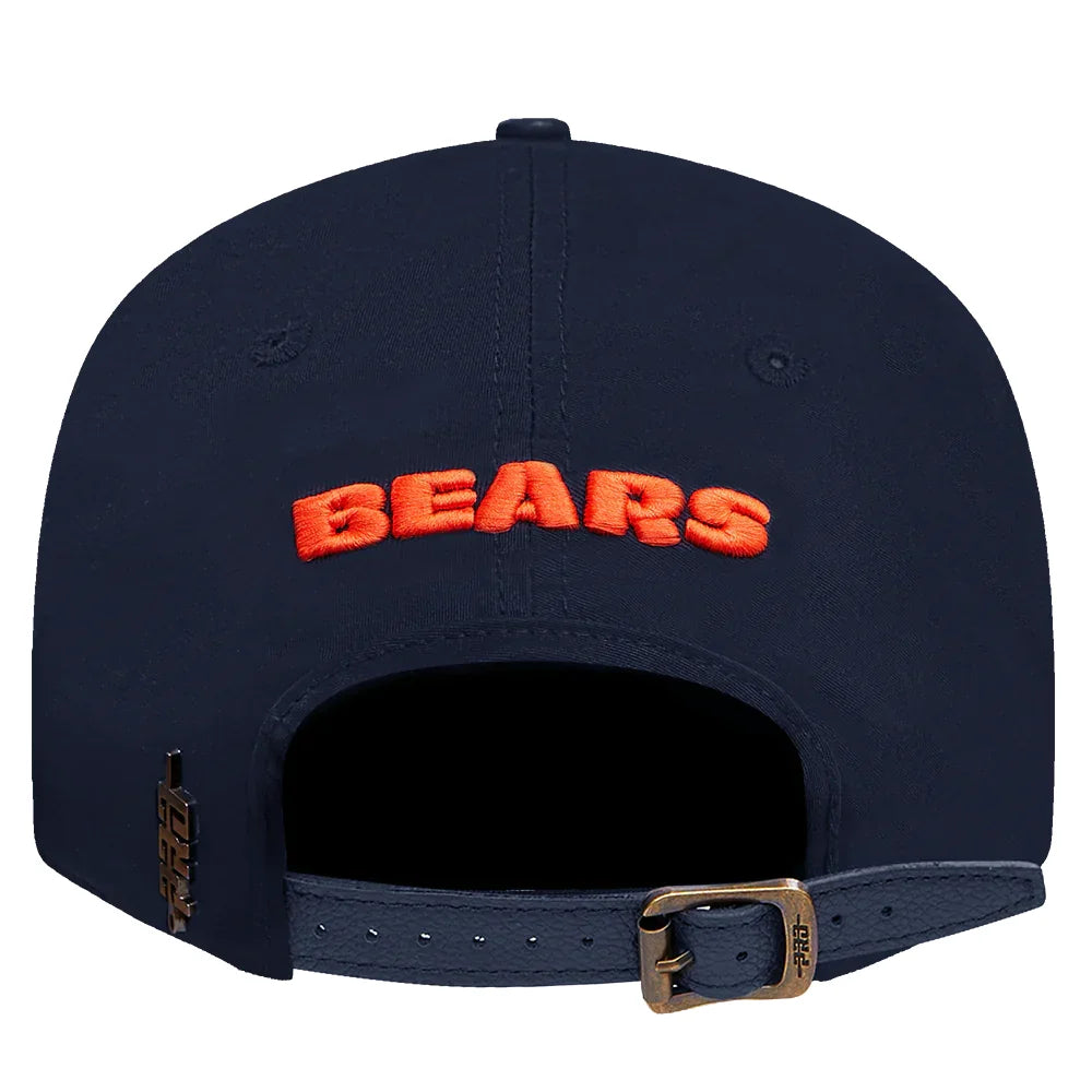 Chicago Bears Super Bowl 20 Strapback Hat for Men - NFL Officially Licensed Adjustable Snapback Cap - Perfect for Game Day, Tailgating & Sports Fan Gifts