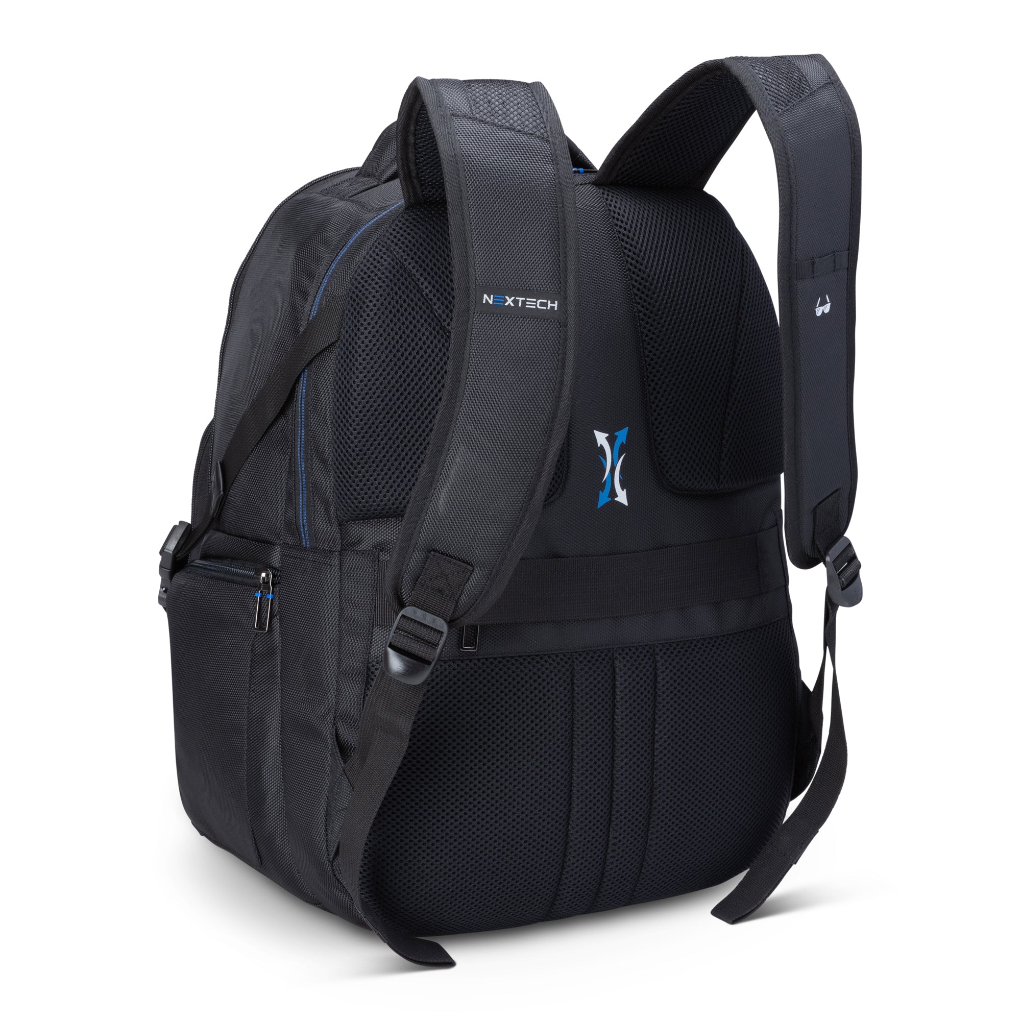 Nextech Professional Business Backpack for Men & Women - Durable Laptop Backpack with USB Charging Port - Perfect for Office, Travel, and Commuting