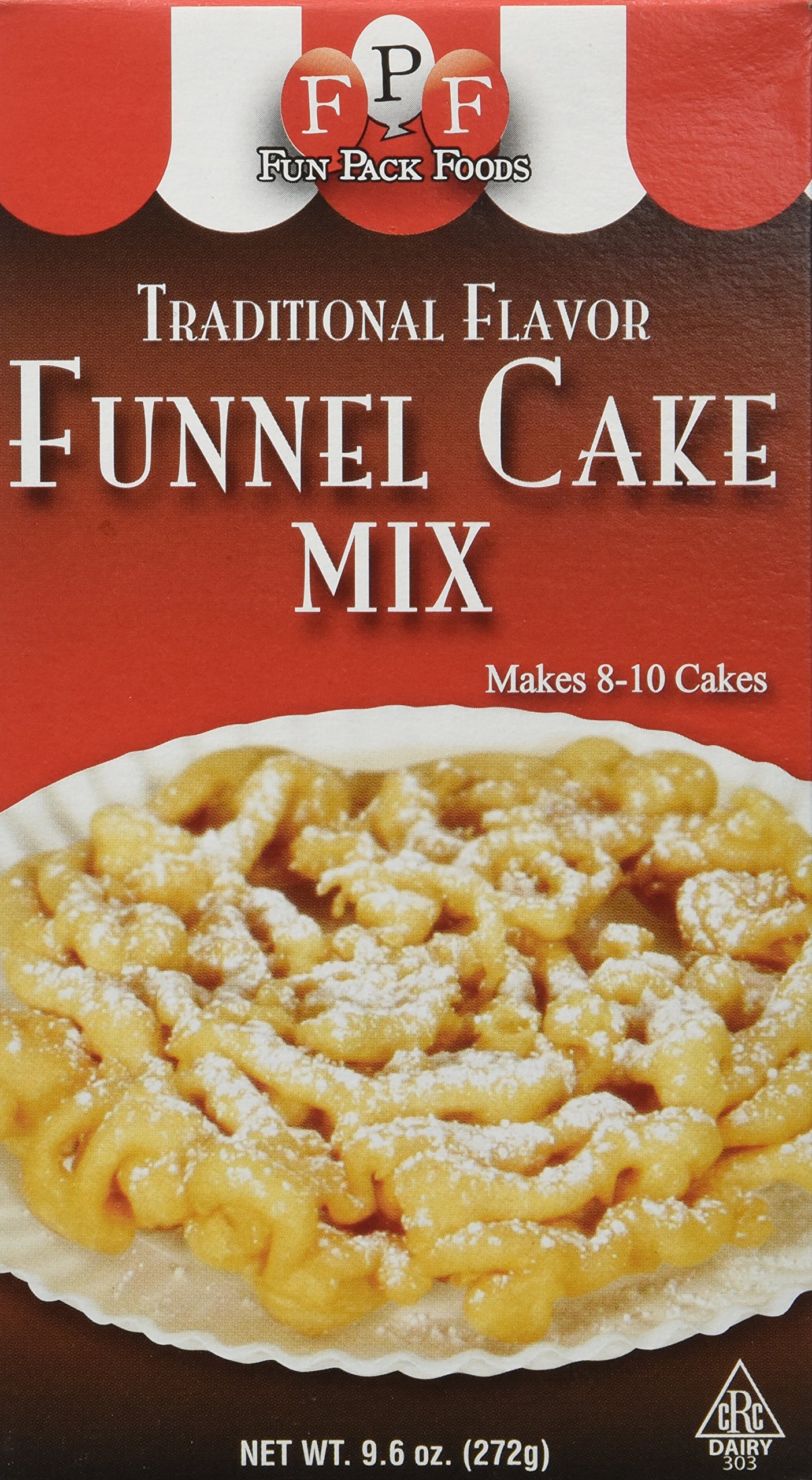 Fun Pack Foods Funnel Cake Mix - Easy Homemade Carnival Treats for Parties & Family Gatherings | Perfect for Fairs, Birthdays & Dessert Lovers