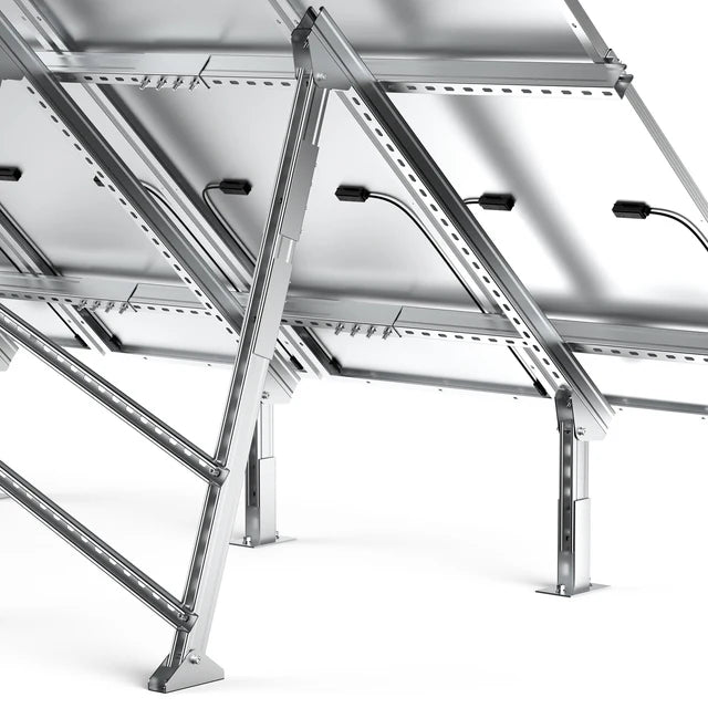 Rich Solar Solar Ground Mount for MEGA 335 & MEGA 410 Solar Panels - Heavy Duty Racking System for Off-Grid & Residential Solar Installations