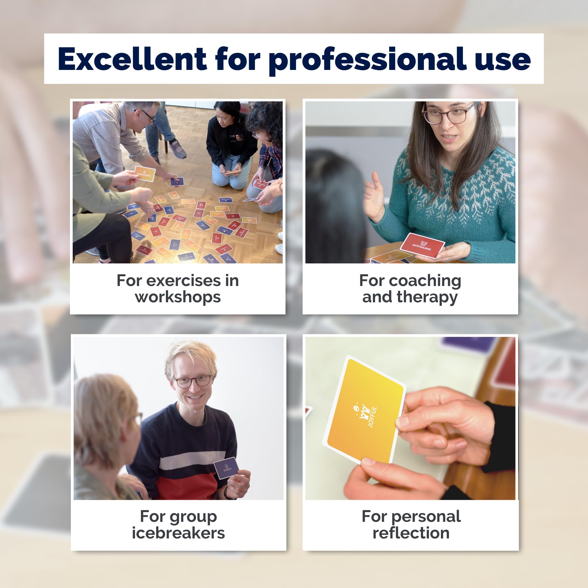 metaFox Stronger You | 52 Premium Strength Cards for Coaching, Therapy, Workshops & Team Building | Durable Coaching Cards with Strengths, Icons & Images | Compact Format for Multiple Uses | Perfect for Counselors, Therapists & HR Professionals