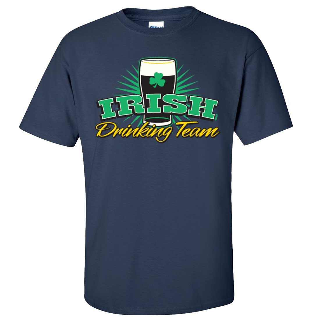 Irish Drinking Team Stout Assorted Colors T-Shirt - Comfortable Cotton Tee for Pub Crawls, Parties & Casual Wear