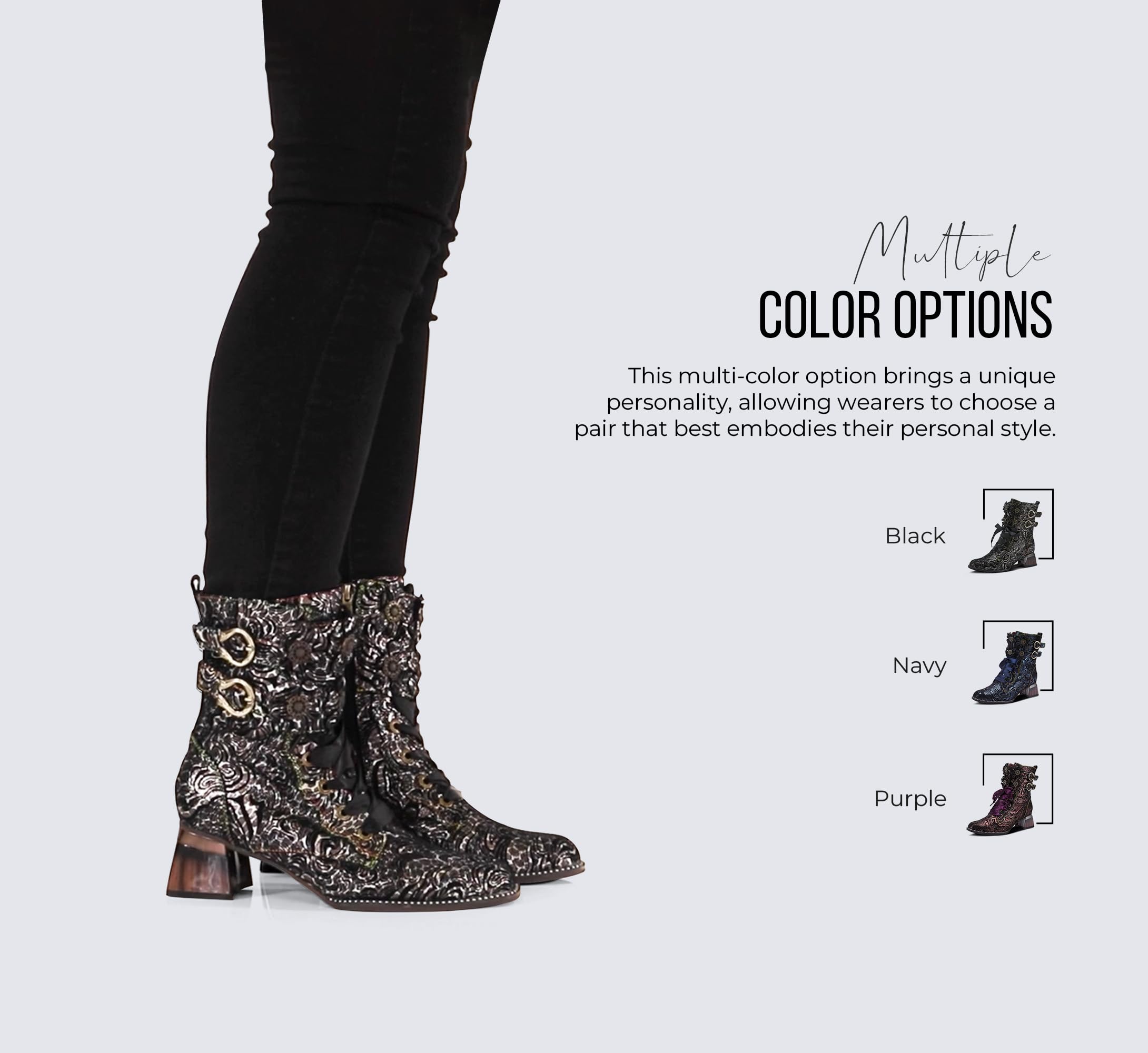 Spring Step L'Artiste Women's Originala Boot - Comfortable & Stylish Ankle Booties for Women, Perfect for Casual Outfits, Work & Fall Fashion