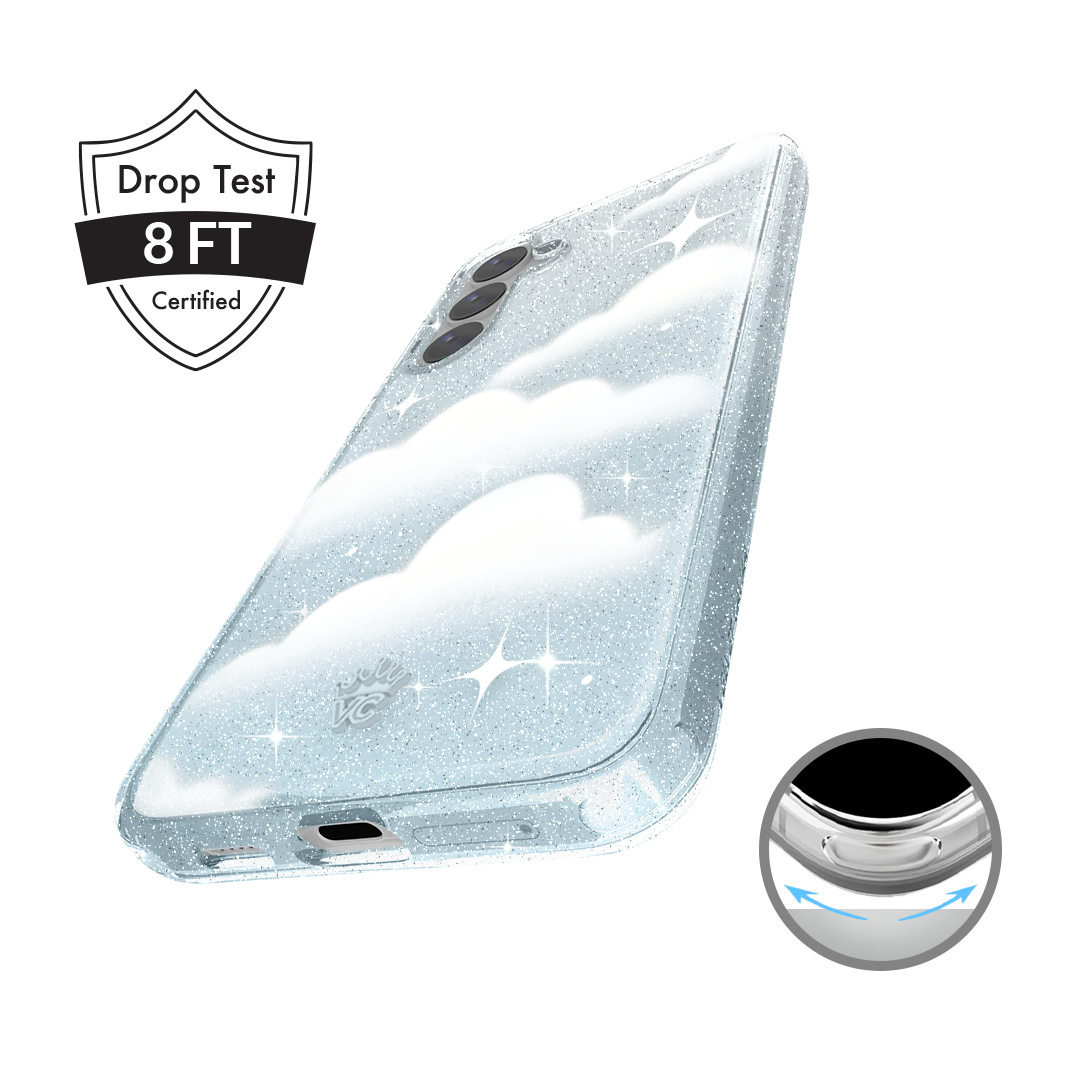Stardust Galaxy Design Samsung Phone Case - Protective Cover for Samsung Galaxy Series | Perfect for Everyday Use, Travel & Style