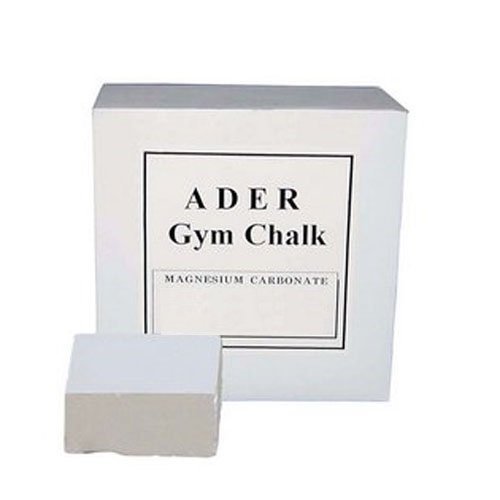 Ader Premium Gym Chalk Blocks - 1/2 Lbs (4 Blocks) for Weightlifting, Rock Climbing & Gymnastics - Non-Slip Grip Enhancer for Better Workout Performance