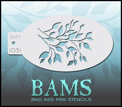 BAM1031 Bad Ass Mini Stencil - Premium Reusable Craft Stencils for DIY Projects, Home Decor, Wood Burning & Scrapbooking | Perfect for Artists, Crafters & DIY Enthusiasts
