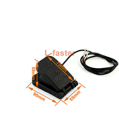 24V 36V 350W Electric DC Motor Kit for DIY Electric Skateboard & Bike - High Power 350W Engine Motor with 25H Chains (Pedal Kit Included) - Perfect for E-Bike Conversions & Motorized Skateboard Projects
