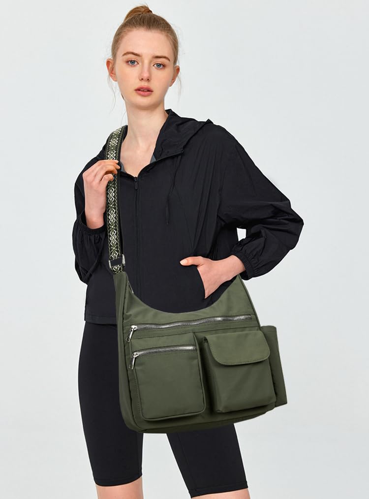 Trendy Nylon Crossbody Bags for Women - Work & Travel Purse