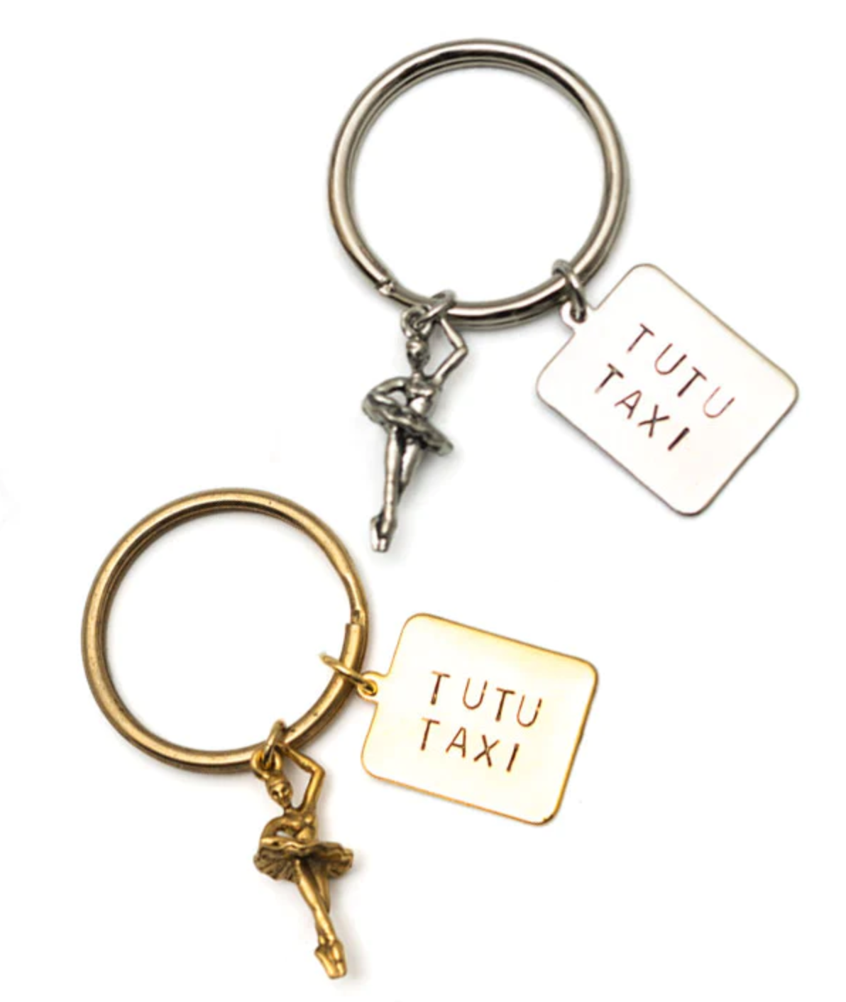 Dance Mom Keychain - Tutu Taxi Car Accessory for Dance Enthusiasts | Perfect for Dance Recitals, Competitions & Gifts