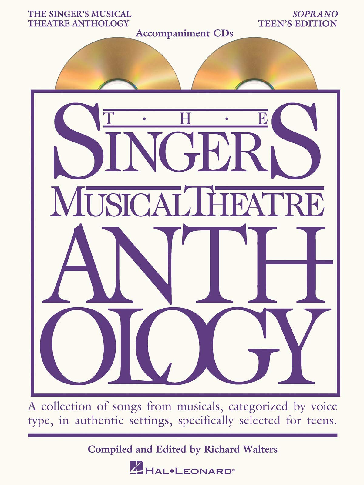 Soprano CDs - Singer's Musical Theatre Anthology for Teens | Perfect for Vocal Training & Performances