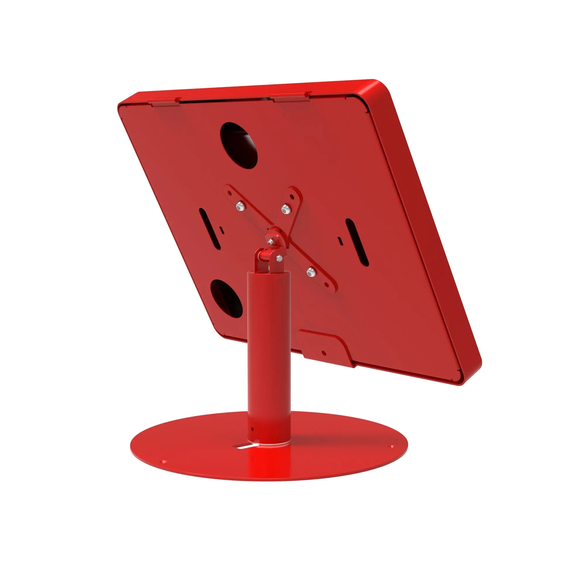 HyperFlex Security Tablet Kiosk Stand - Heavy Duty Adjustable Mount for iPad & Android Tablets - Perfect for Retail, Restaurants, and Self-Service Kiosks