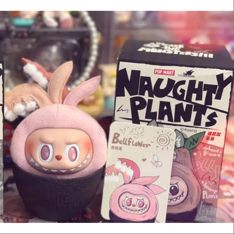 Labubu THE MONSTERS NAUGHTY PLANTS Vinyl Figure - Bellflower Face Series Collectible Toy for Display & Gifts | Perfect for Anime Fans, Home Decor, and Pop Culture Enthusiasts