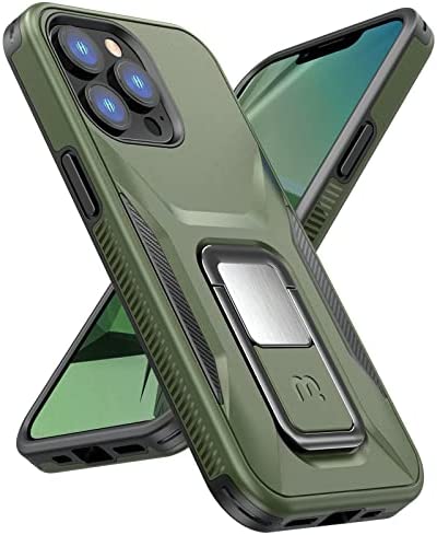 Magnetic Phone Case for iPhone 14 Pro (6.1 Inch) - Shockproof Protective Cover with Car Mount Compatibility - Blue - Perfect for Driving, Travel & Everyday Use