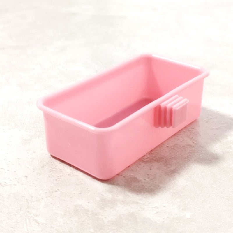 DAYANG Pink Bird Feed Bowl - Durable Ceramic Bird Feeder Cup for Parrots, Canaries & Small Birds - Perfect for Cages, Aviaries & Outdoor Use