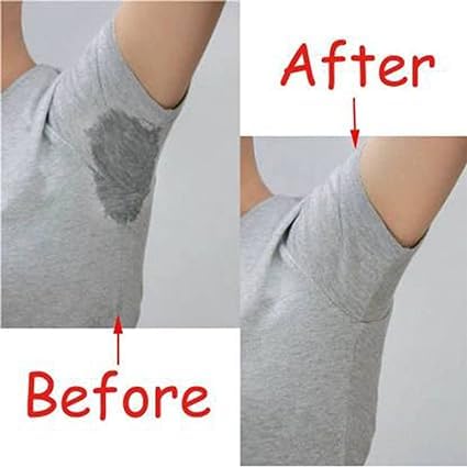 KRUSH Disposable Underarm Sweat Pads - 10 Pack | Highly Absorbent Cotton Pads for Men & Women | Anti-Allergic, Antibacterial & Odor Control | Perfect for Gym, Work & Daily Activities
